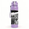 1PC UFO Alien Farm Abduction Print 750ml Color Plastic Sports Water Bottle Leakproof Flip Straw Lid Suitable for Sports Office Home Use