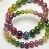 Jie Xing Tourmaline Golden Rutilated Quartz Red Rabbit Hair Super Seven Green Phantom Moonstone Bracelet & Necklace Beads