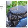 Moshuntong Elektroroller Sitzkissen: Stoßabsorption, Sonnenschutz, Wasserdicht, Verdickt für langes Sitzen, Motorradhöhenverstellung.