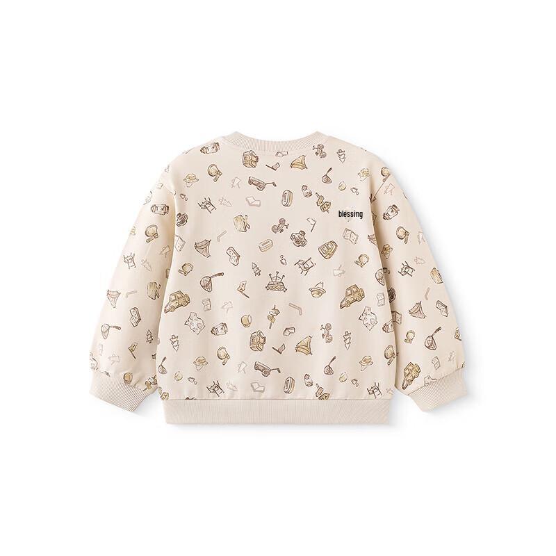 YEEHOO Boys' Long Sleeve Crew Neck Sweatshirt