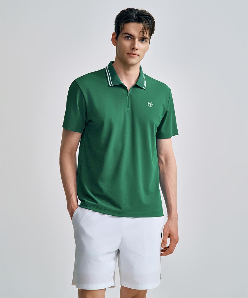 SERGIO TACCHINI M Zipper Neck Polo