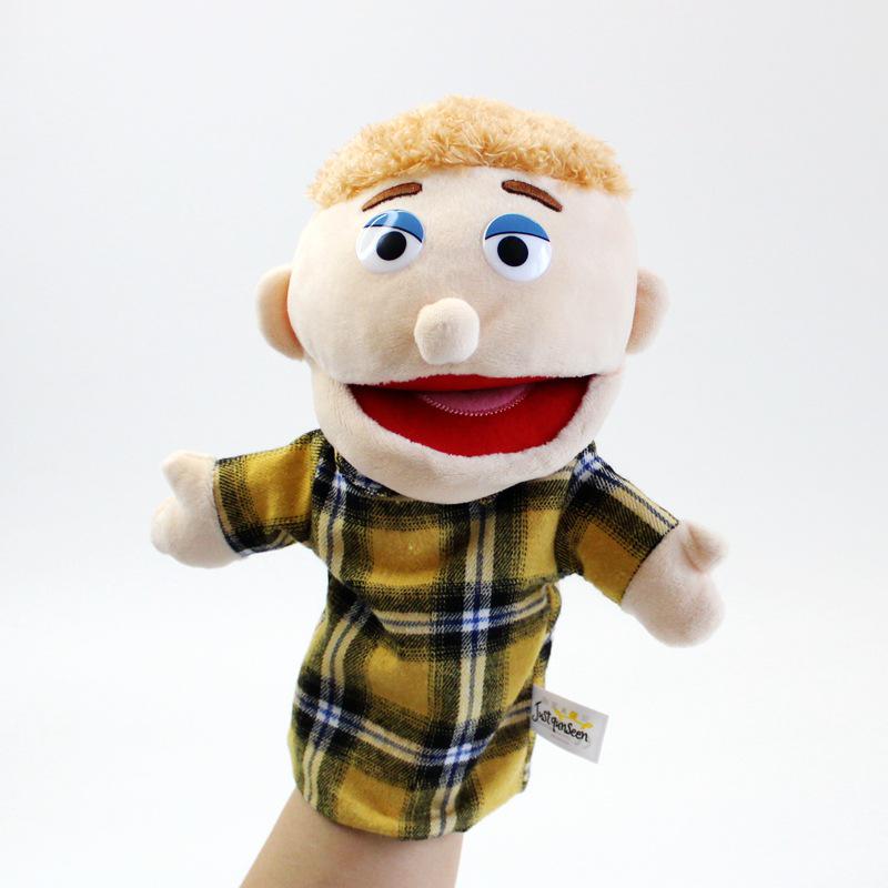 

Семейный кукольный набор - Шесть кукол-перчаток для рассказывания историй и выступлений Height about 30 cm