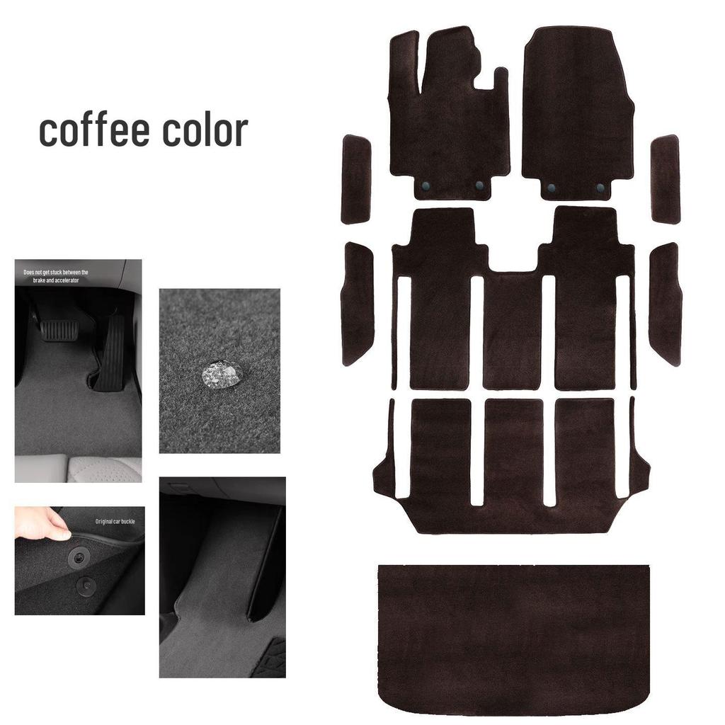 Ideal Mega Home & Car Floor Mats - Australian Wool Interior Carpet for Decoration & Protection