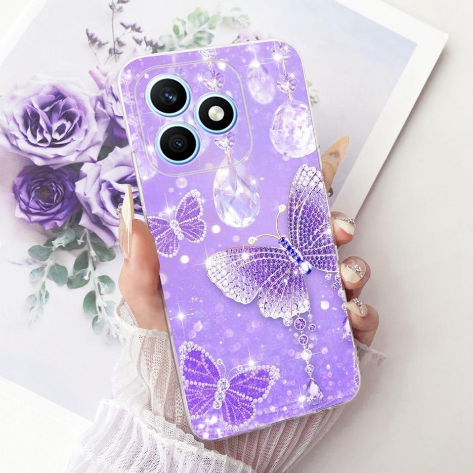 For Honor X8d 4G Case Cool Fashion Painted Cover 6.77'' Soft Silicone Phone Case For Honor X8d X 8d HonorX8d 4G Back Cover Coque