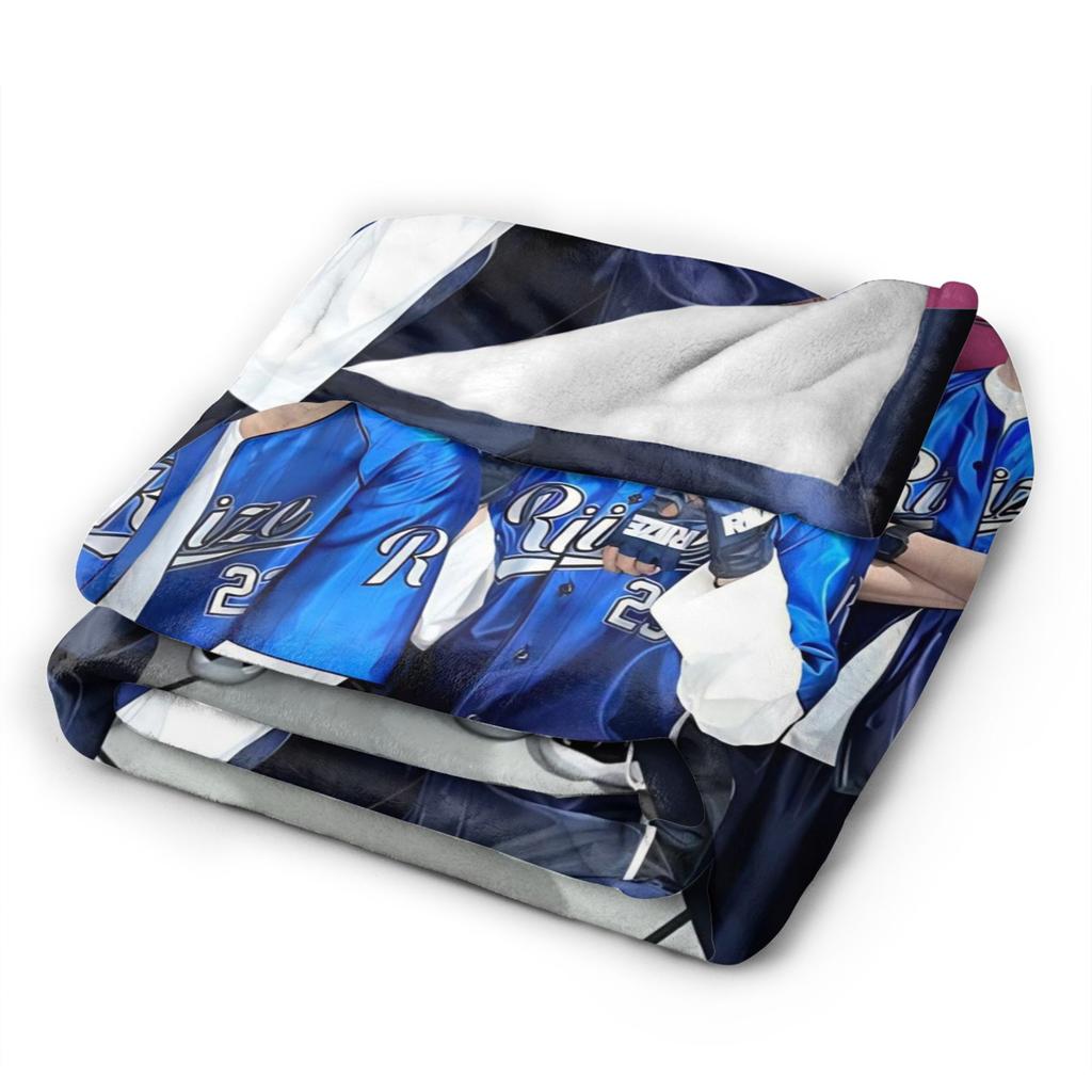 RIIZING SOHEE Riize KPOP Warm Soft Blanket  Decorative Plush Bedding Throws Fluffy Home Decor Flannel Bedspread Sofa Bed Cover