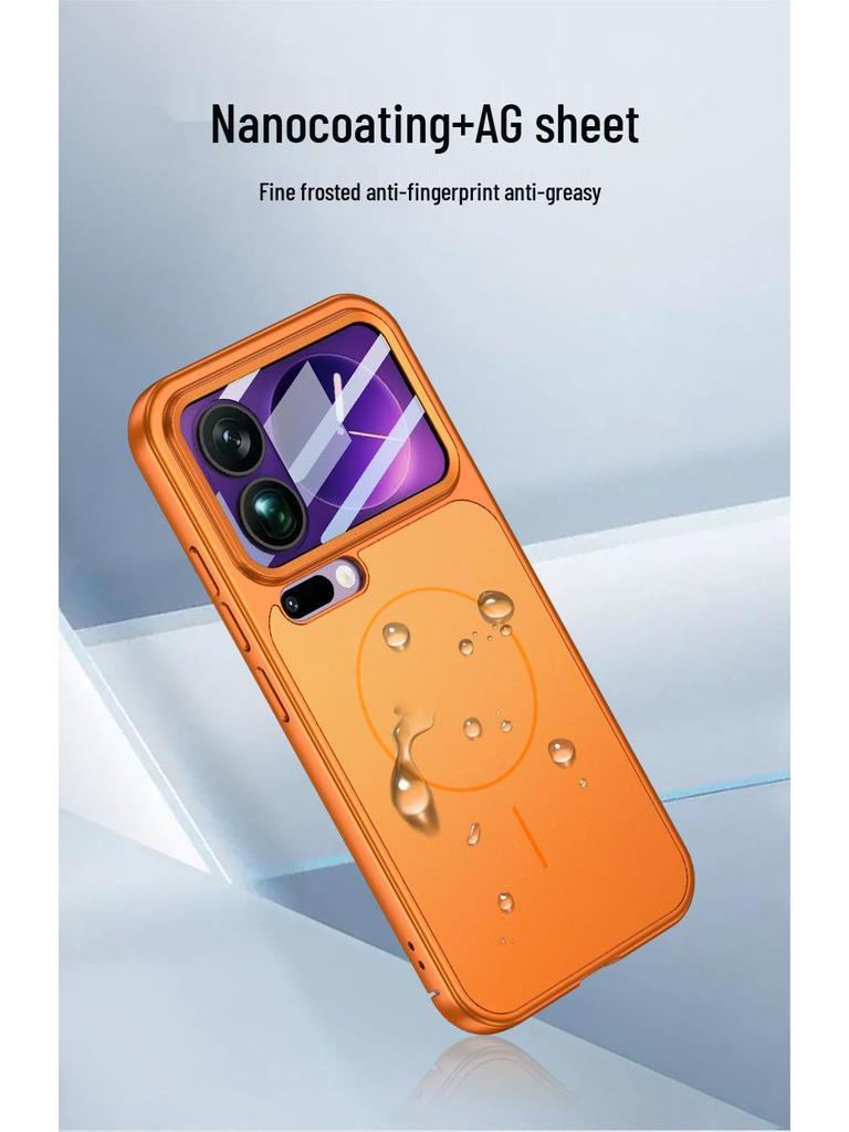 Xiaomi 17Promax Wireless Charging Case: Ultra-Thin Magnetic Lens Protector