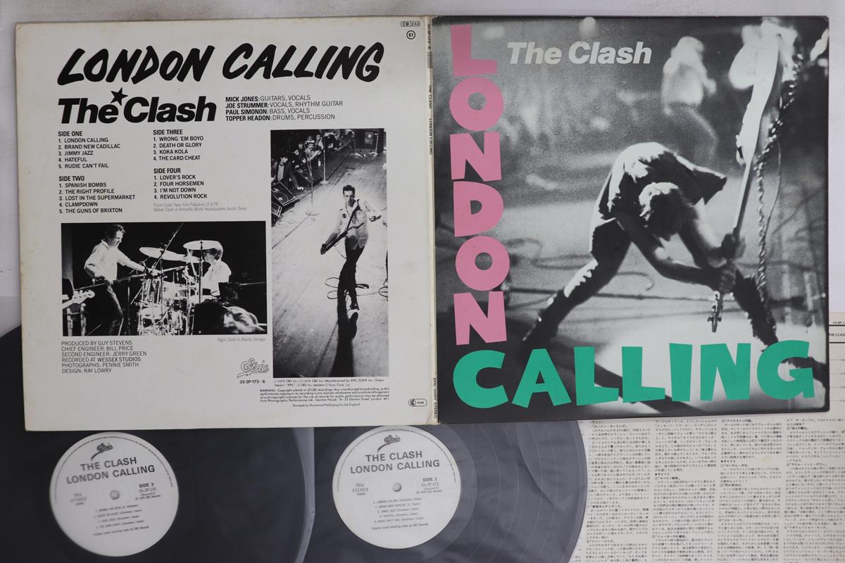 

LP Пластинка CLASH - London Calling 353P1756 EPIC 1979 Япония Рок Б/У