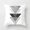 Black White Nordic Geometry Pillow Case Home Decor Decorative Polyester Cushion Cover for Bedroom Pillow Cover Hogar Funda Cojin