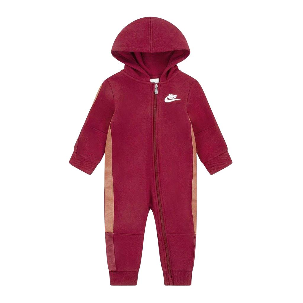 Nike Baby Swoosh Hooded Taped Bodysuit