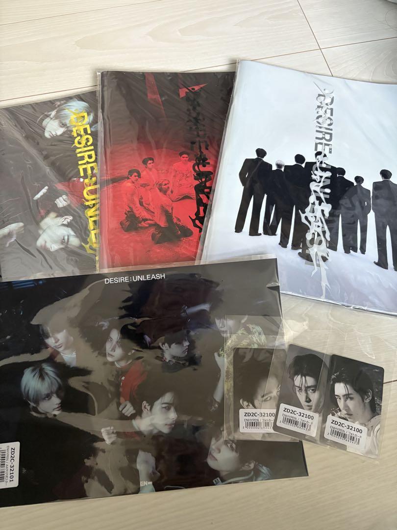 

[USED] ENHYPEN desire 3 types + bonus