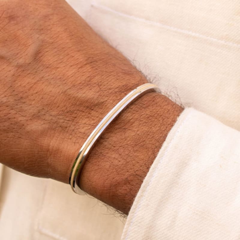 PIG & HEN Nabak 4 Bracelet - Ivory X Silver