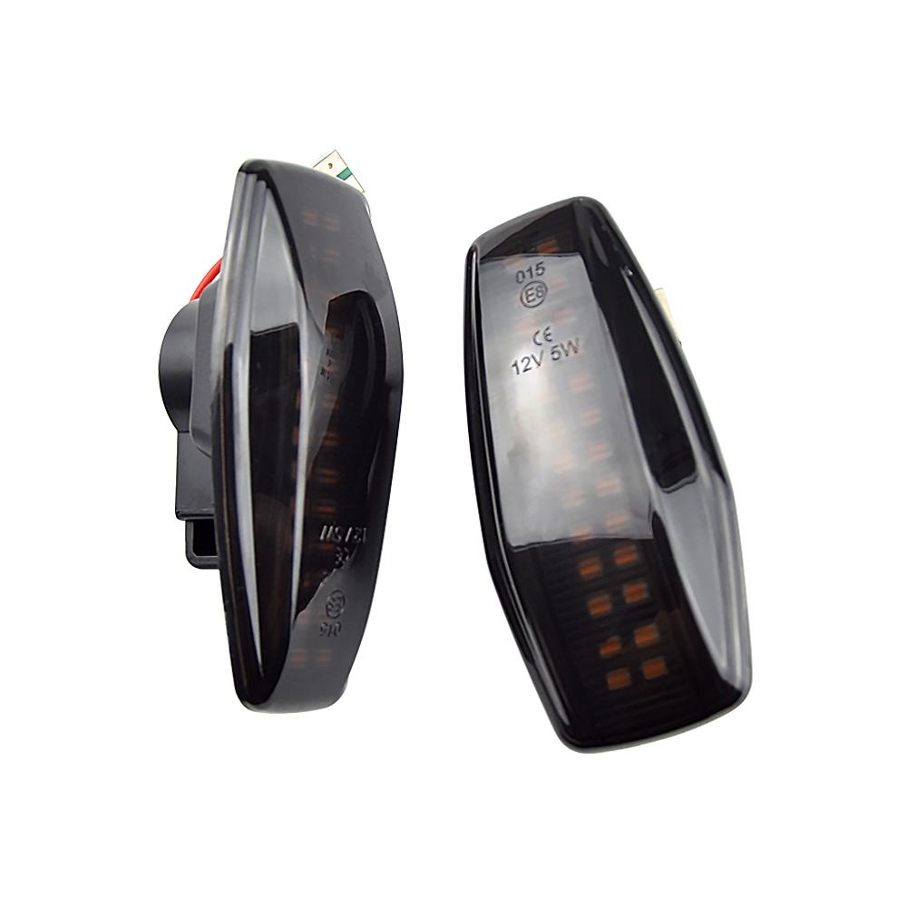 For Hyundai Elantra Sonata Coupe KIA Sportage Rio Sedona LED Dynamic Car Blinker Side Marker Turn Signal Light Lamp Accessories