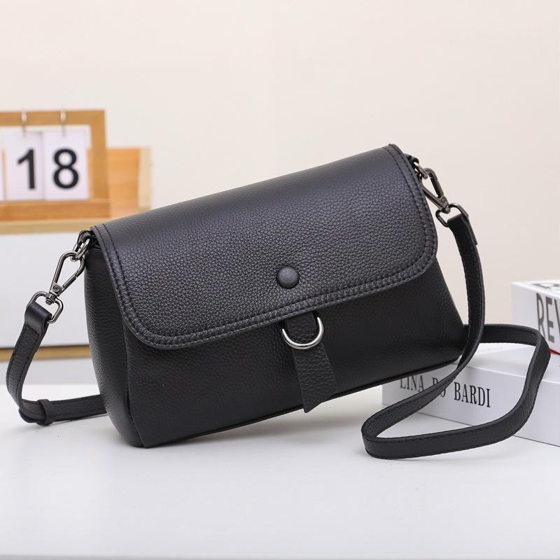 100% Genuine Leather Women's Bag Fashi Luxury Designer Women Shoulder Shoulder High Quality Cowhide Square Crossbody Bags