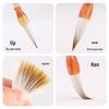Silver Bamboo Jade Brush Set - Professional & Beginner Calligraphy and Painting Set with Wolf Bristles for Various Script Styles