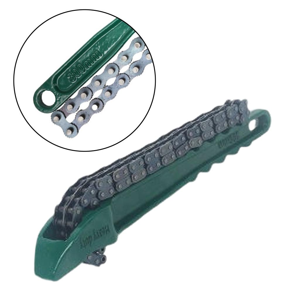 Strong Clamping Chain Wrench with Non Slip Handle Suitable for Heavy Duty Plumbing Pipe Fitting and Mechanical Tasks