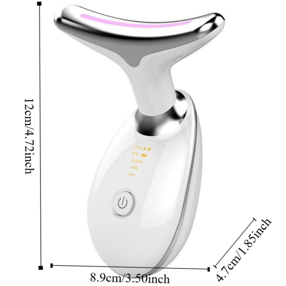 Electric Neck Care Massager Tool 3 Color Light Skin Care Tool  Fade Neck Wrinkles