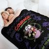 Christmas Bad Feeling Ugly Throw Blanket Anti Shedding Soft Fuzzy Blanket for Home