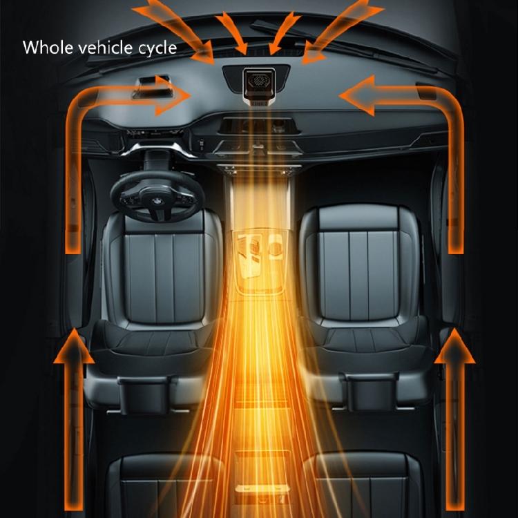 12V Car Heater Comfortable Cabin Temperature Maintenance Tool for Warmth&Visibility, Defroster Rotatable Heating Device