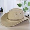 Frühling Herbst Breitkrempe Einfarbige Herren Jazzhut Unisex Sonnenschutz Outdoor Damen Zylinder Cowboyhut