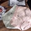 Women's Plus Size Warm Bamboo-Cotton Triangle Underwear (90-140 Jin) - Winter Brushed Fashionable Ladies Undergarments