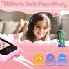 Smart Phone für Mädchen, Kleinkindspielzeug für 3-10 Jahre, Touchscreen HD Dual-Kamera Kinderspielzeug Telefon mit Musikplayer, Spielen, 16GB SD-Karte, Weihnachten Geburtstag