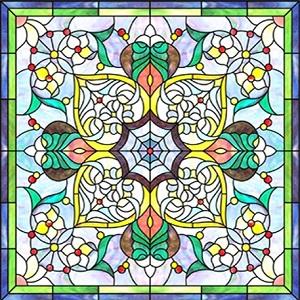 

custom size window film electrostatic/self-adhesive frosted stained glass window films church home foil door stickers