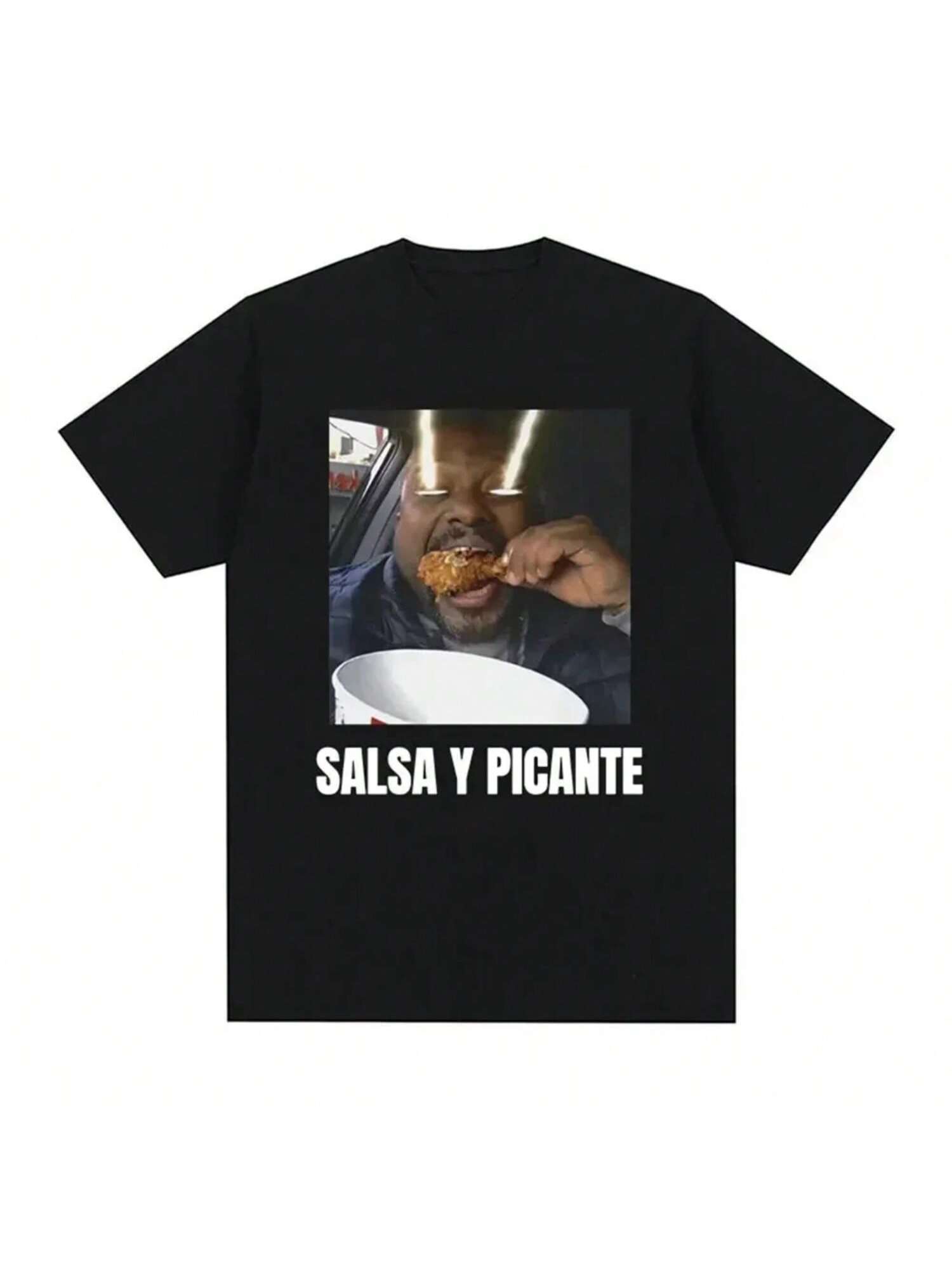 Don Pollo Salsa Y Picante Ohio Pattern T-Shirt Fun Wo Fashion Short Sleeved T-Shirt Y2k Top Casual T-Shirt S разноцветный