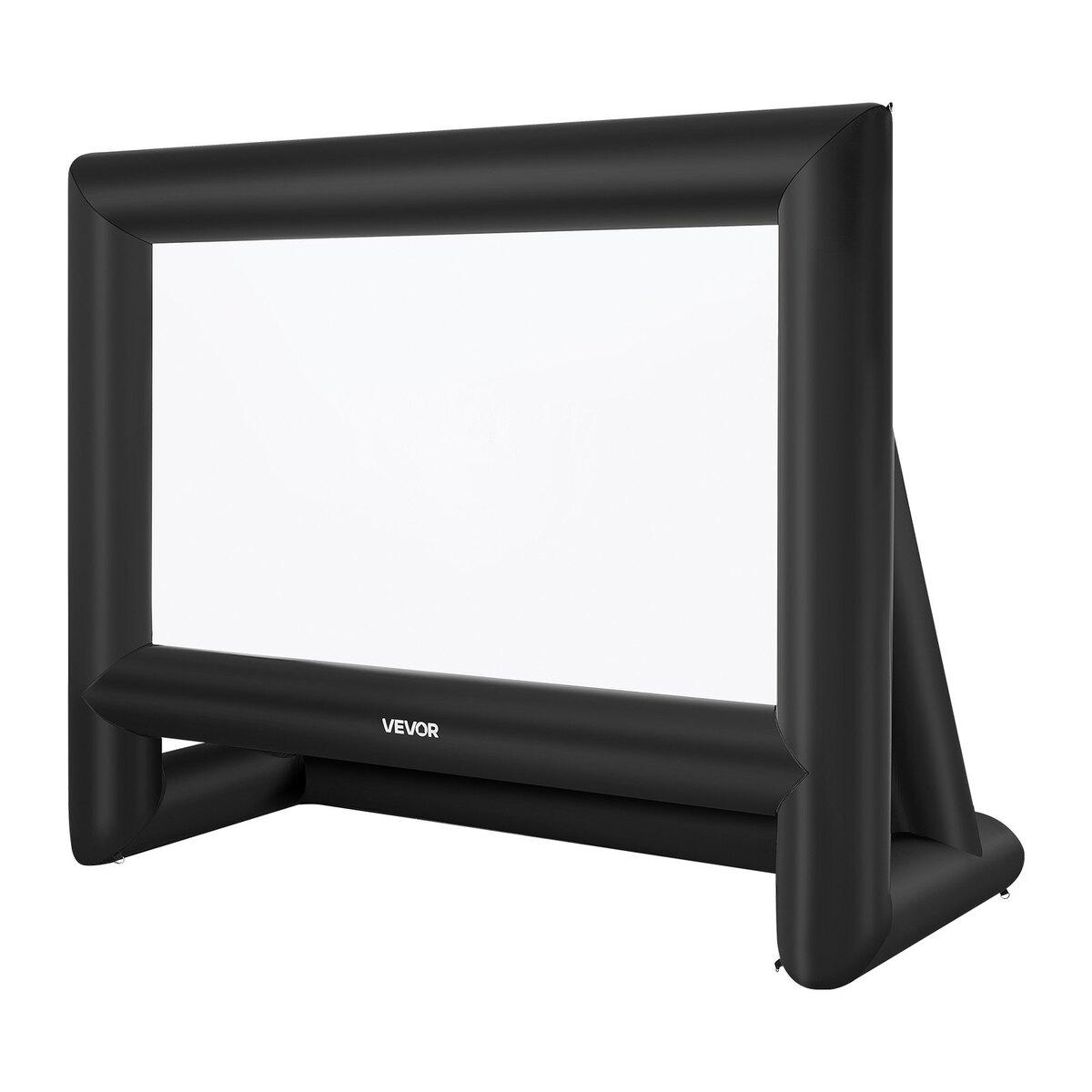 Buying Solutions, MB 18 ft Opblaasbaar Filmdoek 16:9 600D Filmprojectie met Draagbare Tas