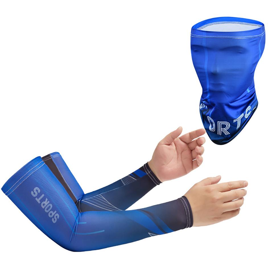 Getinfit 1Set Sommer Sonnenschutz Armstulpe Fahren Sonnenschutz Eisseide Ärmel Outdoor Reiten Bergsteigen Angeln Ärmel Unisex