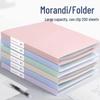 A4 Multi-Layer Transparent Document Folder for Students - Flip-page Design for Test Papers, Sheet Music, and Prenatal Exam Data Storage.