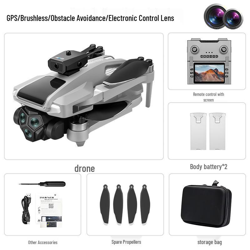 G66MAX Brushless Drone: 5G GPS, Intelligent Return, Four-Axis with Screen Remote Control for Aerial Photography