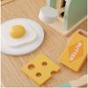Wooden Simulation Kitchen Toy Set Pretend To Cook Play House Early Education Toy Bread Machine for Kids