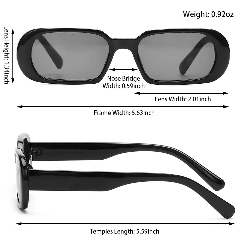 Retro Sunglasses for Women Small Oval Frame Sun Glasses Fashion Shades UV400 Eyewear Summer Accessories