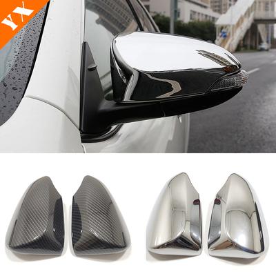 For Toyota Corolla Altis E170 2014 2015 2016 2017 ABS Chrome Side Door Rear View Mirror Cover Trim Cap Overlay Car