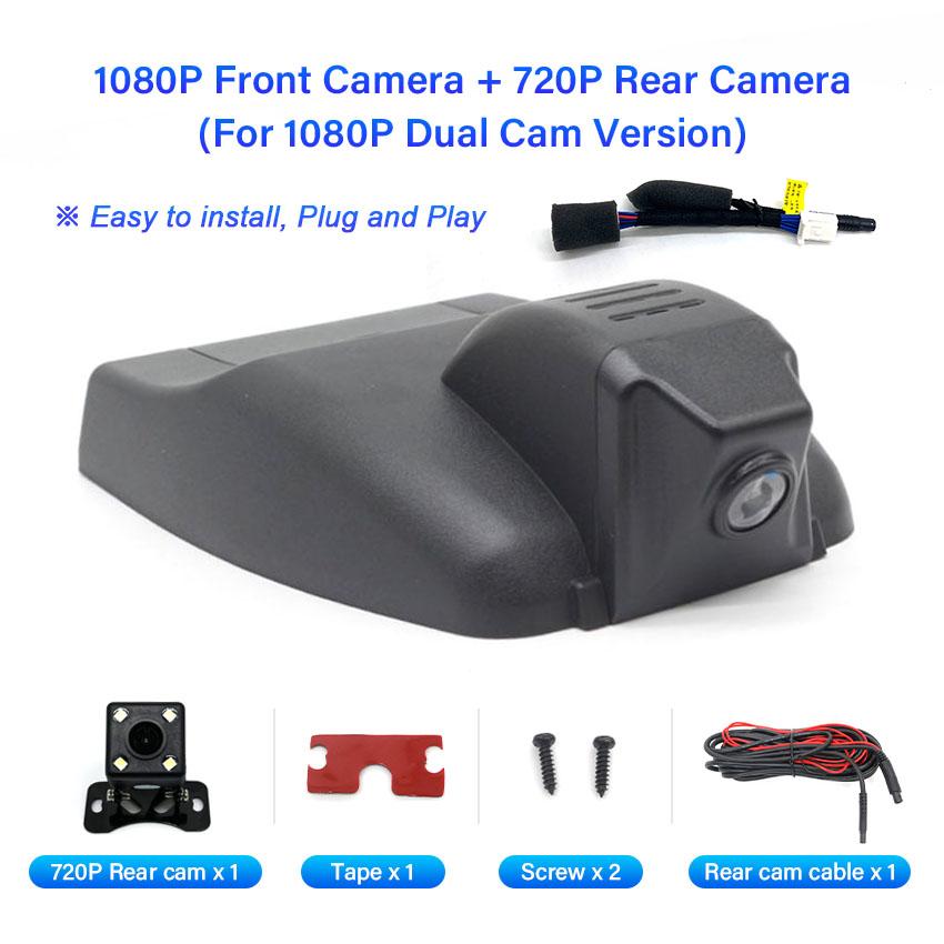 Easy Installation Car DVR Wifi Dash Cam Video Recorder Camera For Toyota Alphard Vellfire 2019 2020 2021 High Quality FHD 1080P