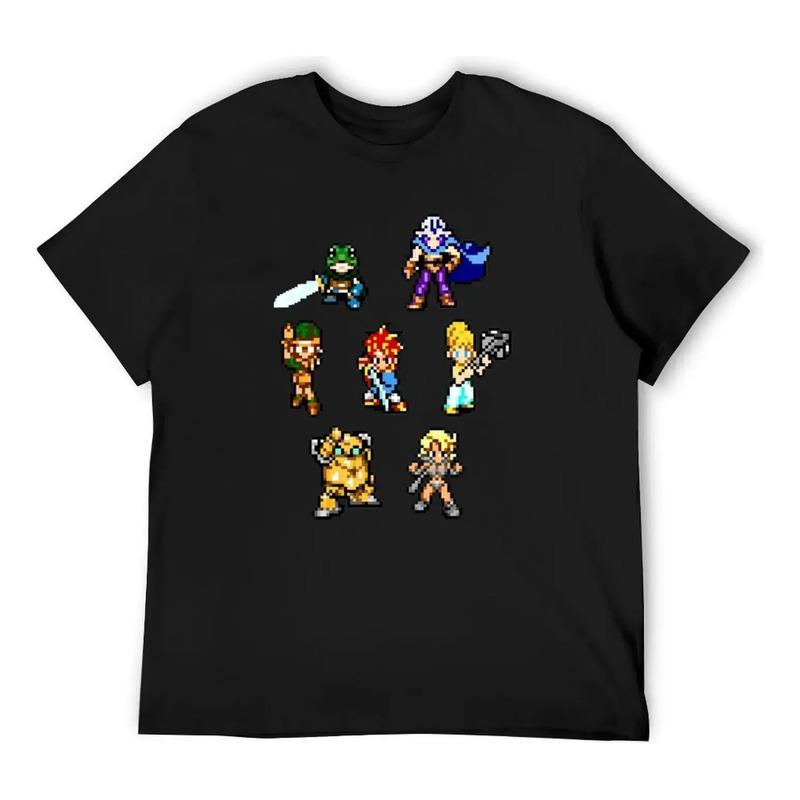 Camiseta Chrono Trigger Team, Camisetas Personalizadas De Lu S