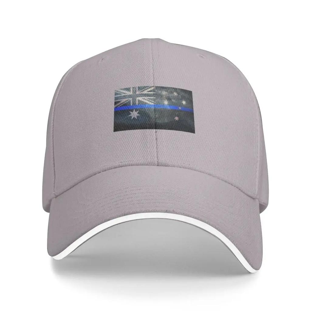 Australian Faded Thin Blue Line Flag Thin   Baseball Cap Hip Hop hiking hat Fashion Beach Trucker Hats For Men Womens