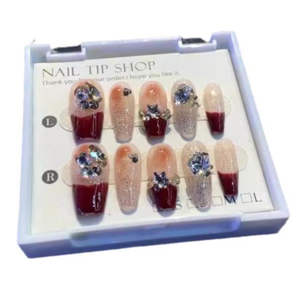 

Handmade Nail Wear Fashion Casual Simple Exquisite Classic Nail Patch Style L