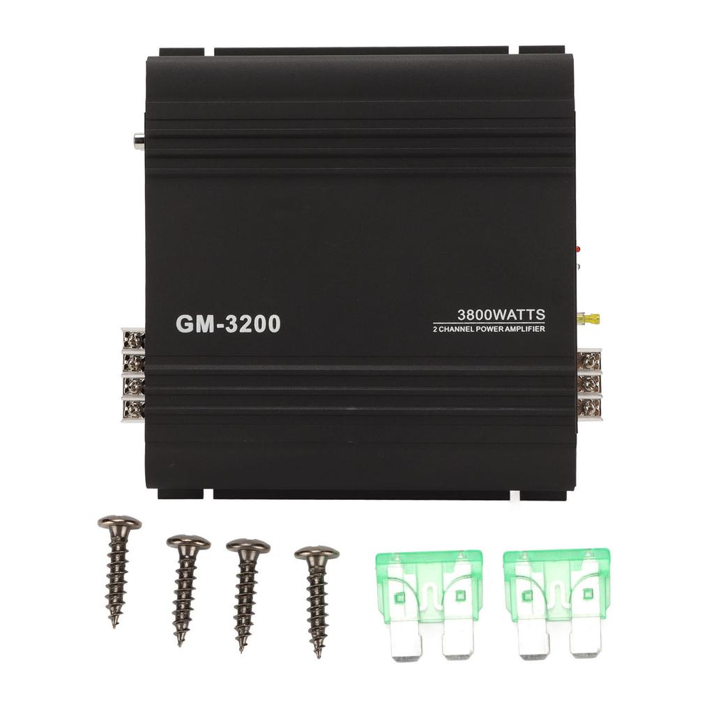 Vehicle Audio Power Amplifier 4 Channel 2 Channel System Stereo Hi Fi Mini Speaker Amp