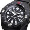 Casio Standard Quartz Wristwatch MRW-200H-1BV Men's Black Arabic Dial Overseas Model