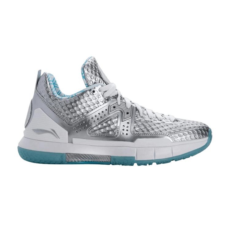 

Li-Ning Way of Wade 5 Christmas Мужские кроссовки серебристо-бледно-синие ABAL047-35