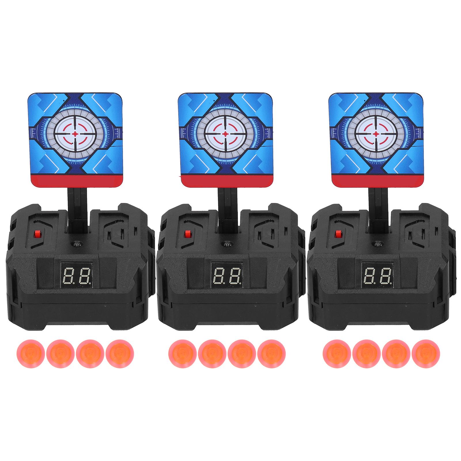 

3pcs Electric Score Target Automatic Light Sound Detachable Target Practice Children Toys