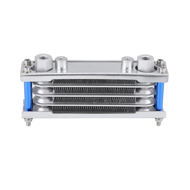 85ML Motorcycle Oil Cooler System Kit Fit For Honda CB CG 100CC-250CC Engine With Left Bottom Filter Cap