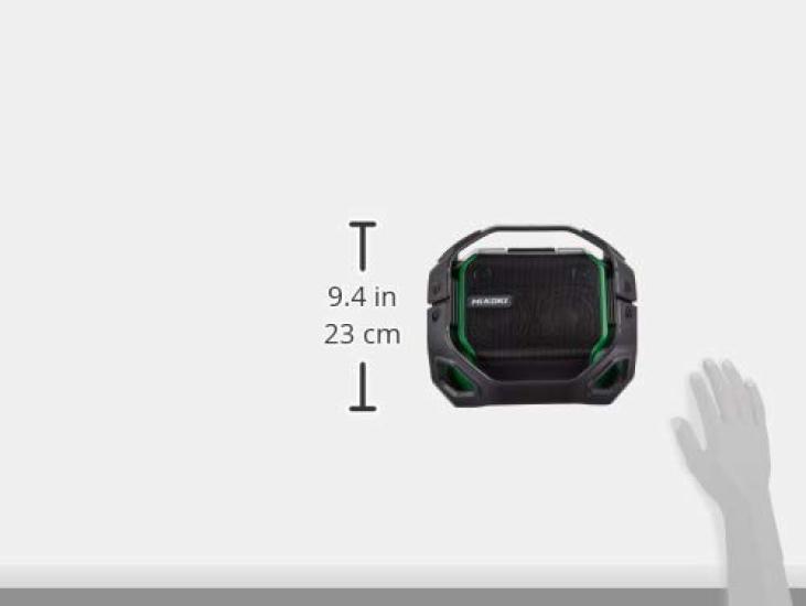 HiKOKI Cordless Main Body Battery and Charger Sold AC Adapter Included Speaker, Only, Separately, US18DA(NN)