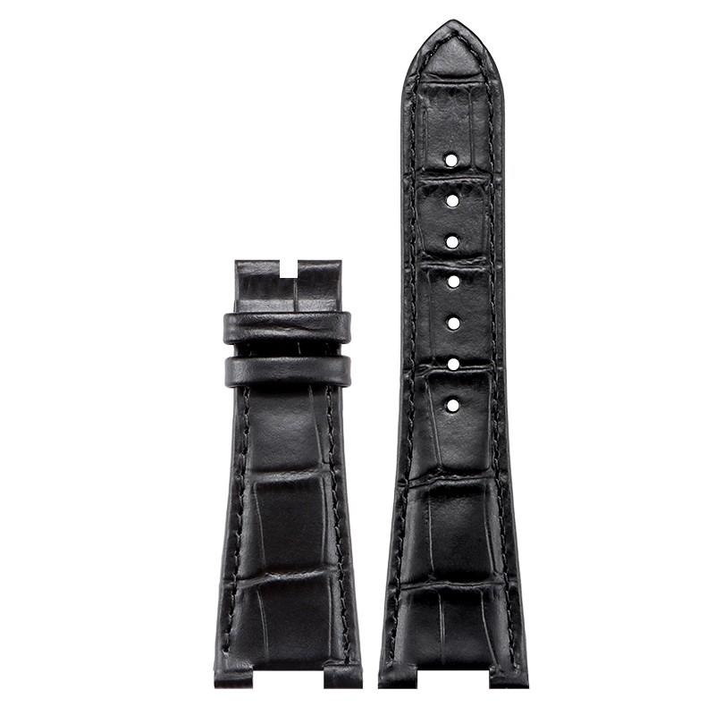 Patek Philippe Nautilus Serisi İçin Gerçek Dana Derisi Saat Kayışı 25mm Dana Derisi 5711 5712G Erkek Premium Saat Kayışları