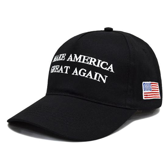 Unisex Baseball Cap Trump 2024 Letter Embroidery Long Brim Sunscreen Anti-UV Adjustable Ponytail Hole Outdoor Peaked Hat Sun Hat