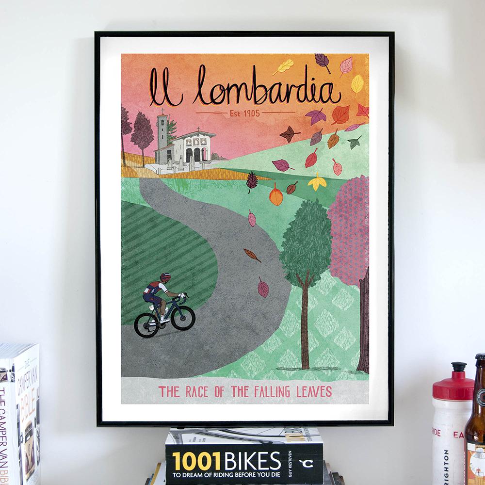Cycling Race Posters Classic Cycling Monuments Tours Paris Canvas Painting Prints Bike Wall Art Pictures for Home Decoration