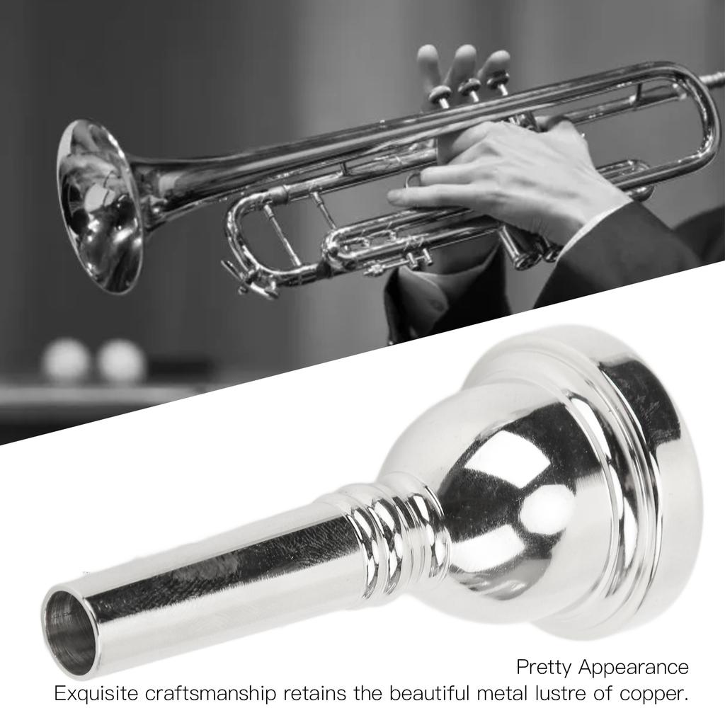 Posaunenmundstück Altsaxophonmundstück Messing-Instrumentenzubehör Ersatzteil
