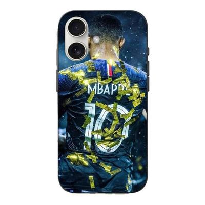Iphone 16 Case - Kylian Mbappe - PSG - Flexible - Blue - Unisex
