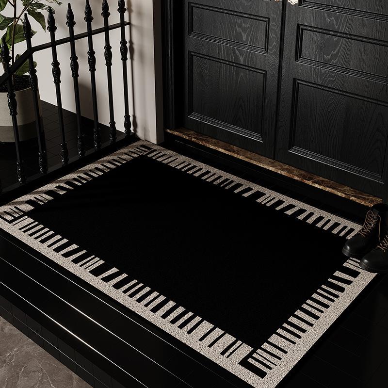 

Американский Ретро Нескользящий Придверный Коврик - Грязесъемник, Грязеудалитель, Износостойкий Петлевой Ворс, Настраиваемый Размер 40*60cm